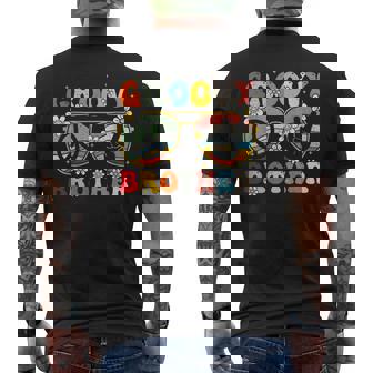 Groovy Brother Retro Matching Family Colorful 60S 70S Bro Men's T-shirt Back Print - Thegiftio UK