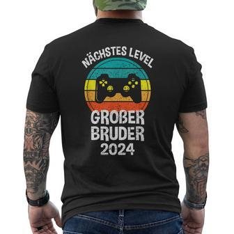 Großer Bruder 2024 Gamer T-Shirt mit Rückendruck - Seseable