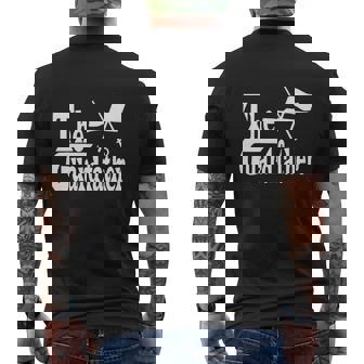 The Guardfather Color Guard Dad Birthday Mens Back Print T-shirt - Thegiftio
