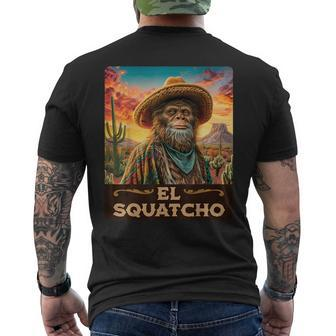 Guardian Of The Desert Men's T-shirt Back Print - Monsterry AU