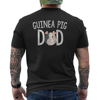 Guinea Pig Dad Guinea Pig Lover Mens Back Print T-shirt | Mazezy