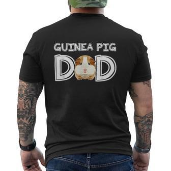 Guinea Pig Dad Mens Back Print T-shirt | Mazezy DE