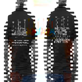 You Can Never Have Too Many Guitars Guitar For Player Mens Back Print T-shirt - Thegiftio