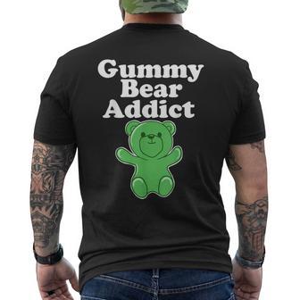 Gummy Bear Addict Gummy Bear Lover Men's T-shirt Back Print - Monsterry DE