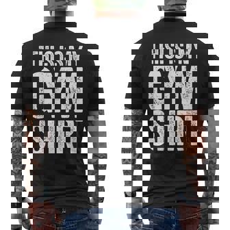 This Is My Gym De Entrenamiento Camiseta Hombre Estampado Espalda - Regaloses
