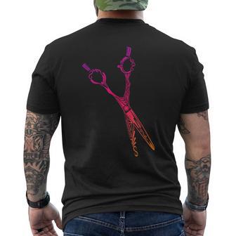 Hairdresser Hairdresser Beauty T-Shirt mit Rückendruck - Seseable