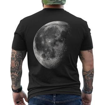 Half Moon Crescent Lunar Men's T-shirt Back Print - Thegiftio UK