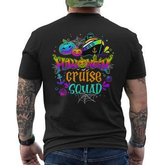 Halloween Cruise Squad Family 2022 Cruising Crew Mens Back Print T-shirt - Thegiftio UK