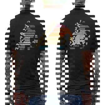 Ham Radio Amateur Radio Operador Silueta Camiseta Hombre Estampado Espalda - Regaloses