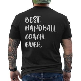 Handball Trainer Best Handball Trainer Aller Time T-Shirt mit Rückendruck - Seseable