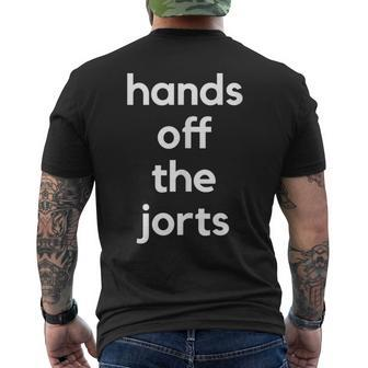 Hands Of The Jorts Denim Shorts Summer Jeans Men's T-shirt Back Print - Monsterry