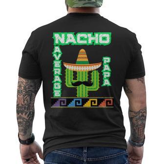 Happy 5 De Mayo Lets Fiestaiva Mexico 5 De Mayo Papa T-Shirt mit Rückendruck - Geschenkecke