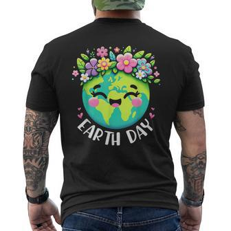 Happy Earth Day 2024 Earth Day Make Everyday Earth Day Men's T-shirt Back Print - Monsterry UK