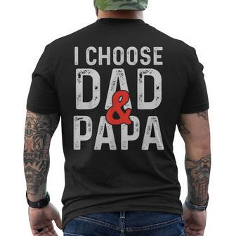 Happy Father's Day To My Amazing Dad Daddy Papa Women Men's T-shirt Back Print - Thegiftio UK