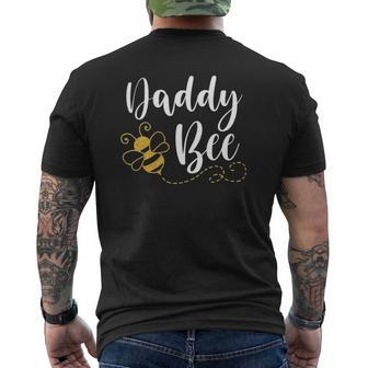 Happy Father's Day Daddy Bee Family Matching Cute Mens Back Print T-shirt | Mazezy UK