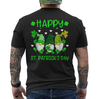 Happy St Saint Patrick's Day Men's T-shirt Back Print - Monsterry DE
