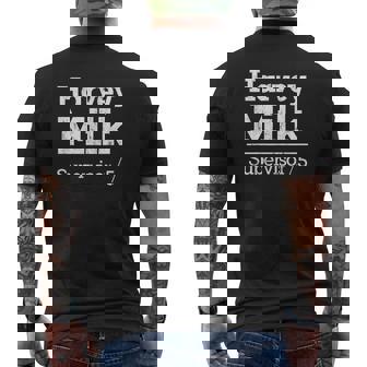 Harvey Milk Day Supervisor 5 Mens Back Print T-shirt - Thegiftio