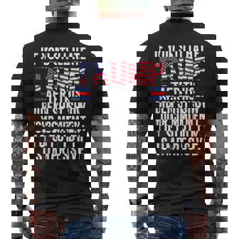 If You Still Hate Trump After This Biden Show Vote Trump Men's T-shirt Back Print | Mazezy