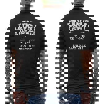 Hawaiian Aloha State Graphic Vintage Hawaiian Islands Men's T-shirt Back Print | Seseable CA