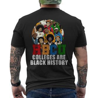 Hbcu Colleges Are Black History Month Men's T-shirt Back Print | Mazezy AU