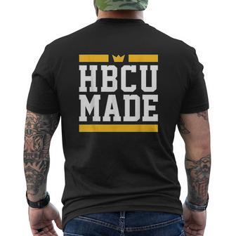 Hbcu Made Historically Black College And University Mens Back Print T-shirt - Thegiftio