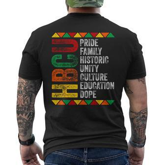 Hbcu Historic Pride Educated Black History Month Pride Men's T-shirt Back Print - Thegiftio UK