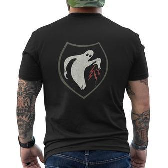 Headquarters Special Troops Ghost Army Patch V2 Mens Back Print T-shirt - Thegiftio UK
