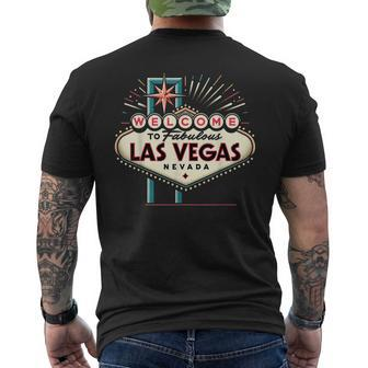 I Heart Las Vegas Love For Holidays In Vegas Men's T-shirt Back Print - Thegiftio UK