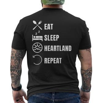 Heartland Ranch Amy And Ty Mens Back Print T-shirt - Thegiftio UK