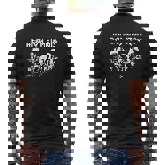 Heavy Metals Chemist Elements Mens Back Print T-shirt - Thegiftio