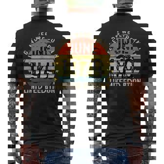Hecho En 1979 45 Años Las Leyendas Nacen En Junio 1979 Camiseta Hombre Estampado Espalda - Regaloses