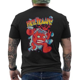 Hell Yeah Be Kool In This Sugar Drink Cherry Flavored Men's T-shirt Back Print - Monsterry UK