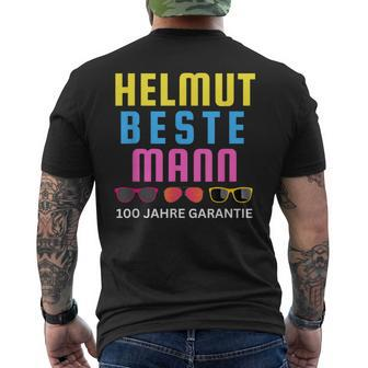 Helmut Beste Mann 100 Jahre Garantie Mallorca Party Schwarz Kurzärmliges Herren-T-Kurzärmliges Herren-T-Shirt - Seseable