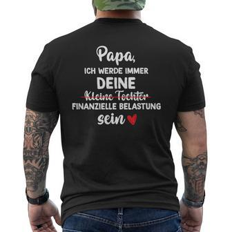 Herren Kurzärmliges Herren-T-Kurzärmliges Herren-T-Shirt Immer Dein Finanzieller Bürde - Witziges Design - Seseable