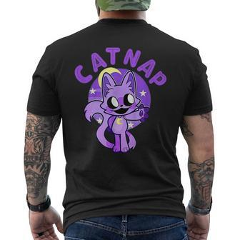 Hi Cats Nap Lover Cat Men's T-shirt Back Print | Mazezy