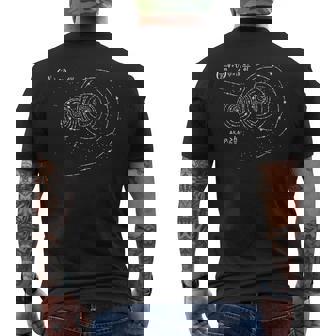 Higs Boson Particle Physics Idea Quantum Science Men's T-shirt Back Print - Thegiftio UK