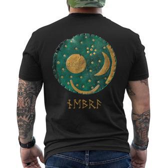 Himmelsscheibe Von Nebra T-Shirt mit Rückendruck - Seseable