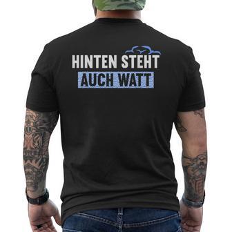 Hinten Steht Auch Watt T-Shirt mit Rückendruck - Geschenkecke