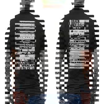 Hip Hop Cassette Pour Artistes Old School Rap T-shirt imprimé au dos - Cadeauxyz