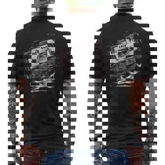 Hip Hop Old School Rap Mixtape 90Sintage Retro Casete Sin Mangas Camiseta Hombre Estampado Espalda - Regaloses