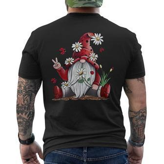 Hippie Let It Be Gnome Sweatshirt Mens Back Print T-shirt - Thegiftio UK