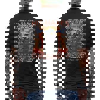 Hit Maxes Evade Taxes Gym Bodybuilding Lifting Workout Men's T-shirt Back Print - Seseable