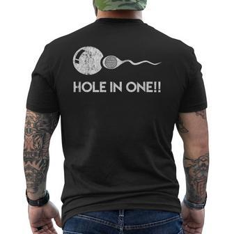 Hole In One Golf Expectant Father Sports Men's T-shirt Back Print - Monsterry UK