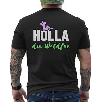 Holla Die Waldfee T-Shirt mit Rückendruck - Seseable