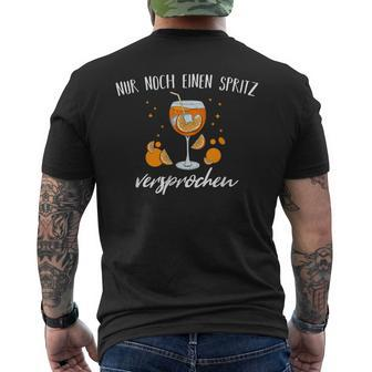 Holy Aperoly Aperollin Aperoli Summer Drink Spring Tour S T-Shirt mit Rückendruck - Seseable