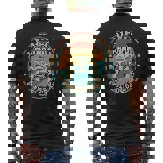Hombre Padrino Nivel Desbloqueado Regalo Padrino Camiseta Hombre Estampado Espalda - Regaloses
