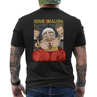 Home Malone Mens Back Print T-shirt - Thegiftio UK