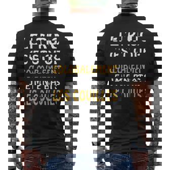 Homme Le Truc C'est Que Globalement Je M'en Bats Les Couilles T-shirt imprimé au dos - Cadeauxyz