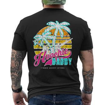 Hoochie Daddy Tropical Tactical Gym & Fitness Surfing Co Men's T-shirt Back Print - Seseable