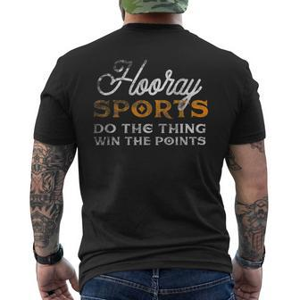 Hooray Sports Do The Thing Win The Points Fans T Men's T-shirt Back Print - Monsterry UK